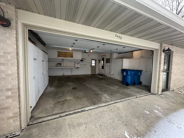 a view of storage and utility room