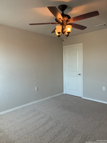 a close up view of racks on the wall