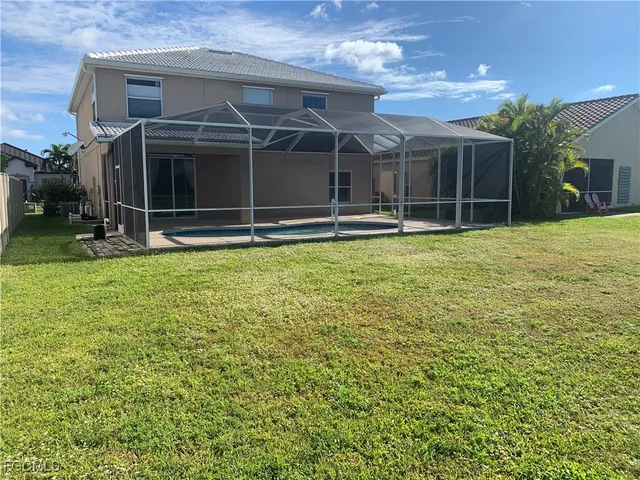 an outdoor view with fountain