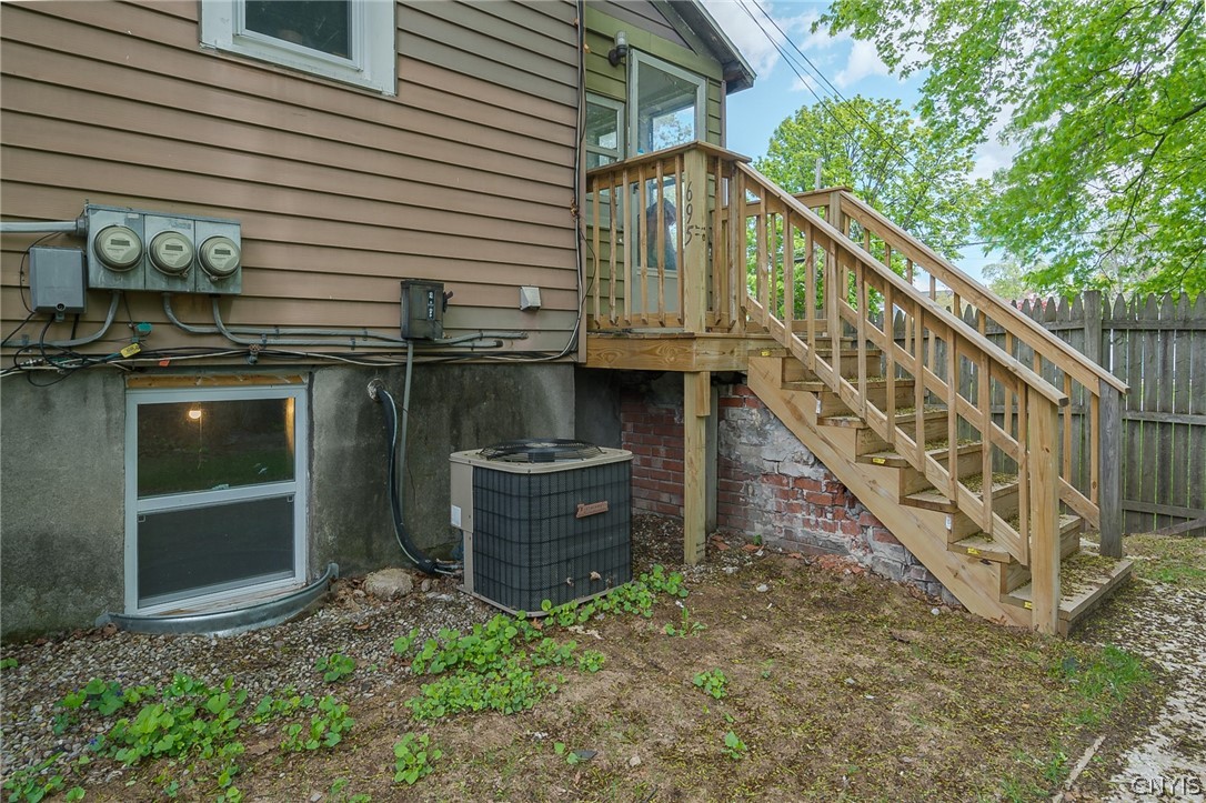 693 South Bay Road Cicero, NY 13212 - Photo 3 of 44 3 separate meters- new stairs lead to the soon to