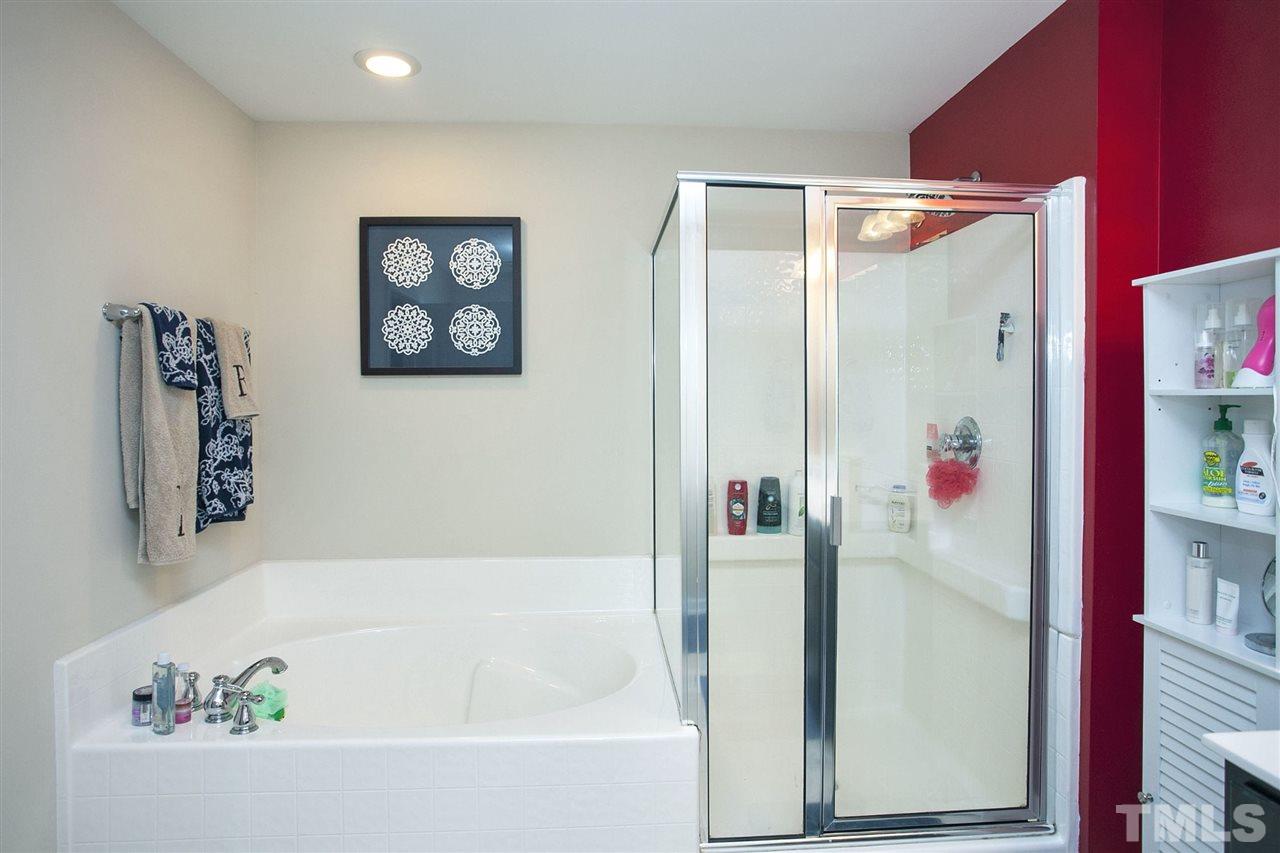 645 Smith Ridge Way Fuquay-Varina, NC 27526 - Photo 14 of 25 Inviting Garden Tub ... wash the day away!
