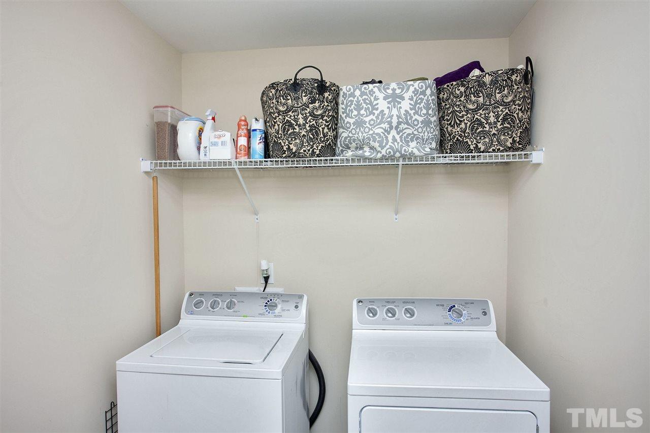 645 Smith Ridge Way Fuquay-Varina, NC 27526 - Photo 22 of 25 An actual ROOM - not just a closet - makes doing laundry so much nicer!