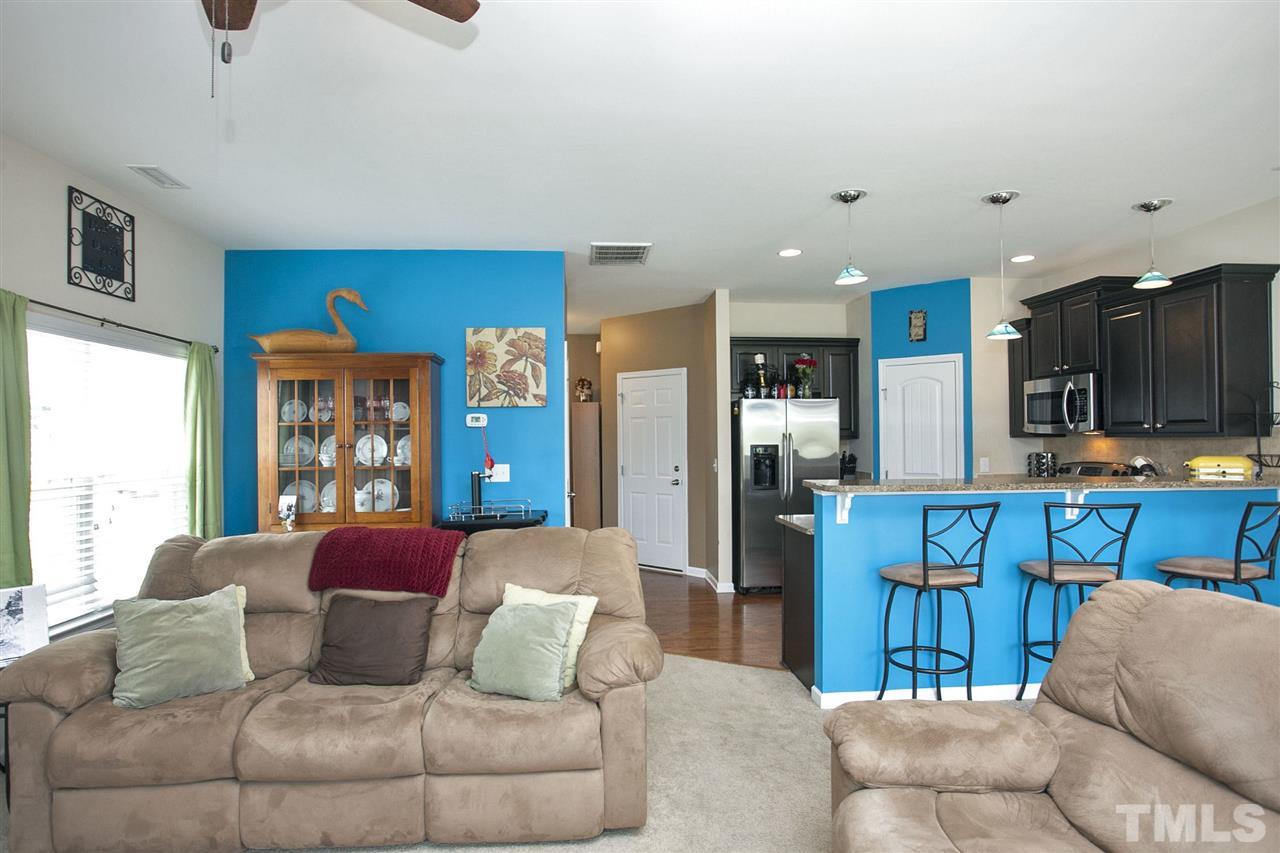 645 Smith Ridge Way Fuquay-Varina, NC 27526 - Photo 8 of 25 Open design makes a wonderful layout for entertaining family and friends ....