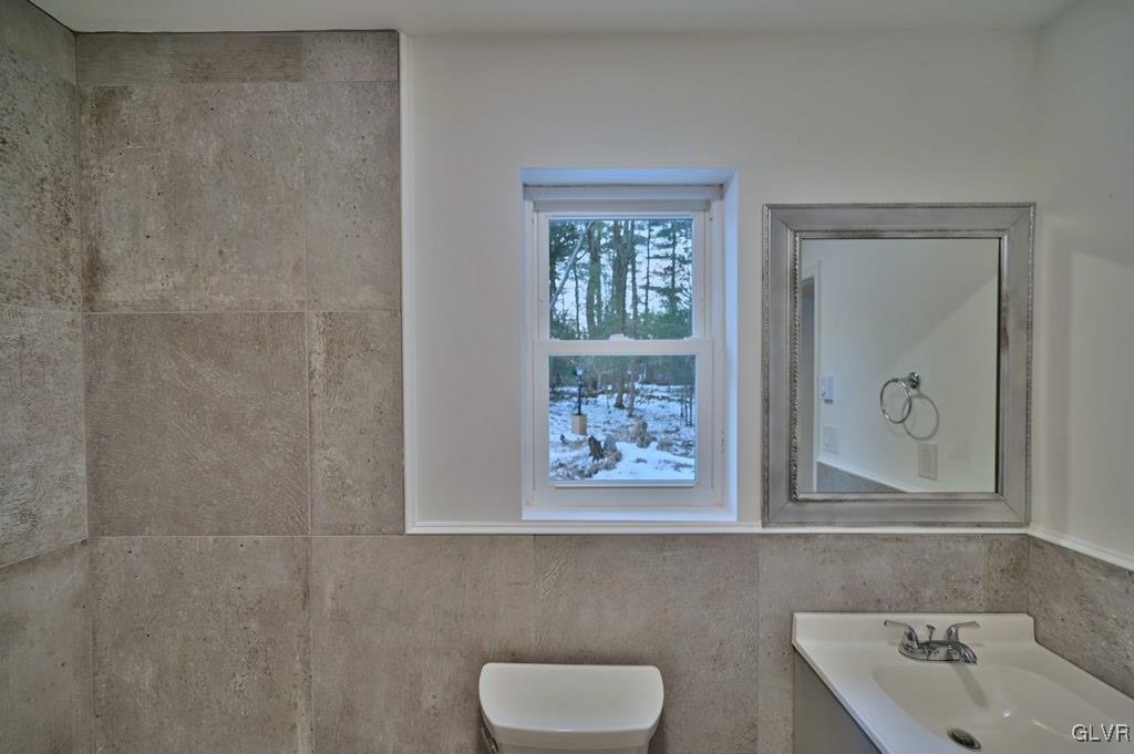 139 Winter Hill Road Effort, PA 18330 - Photo 23 of 50 a bathroom with a sink and a mirror
