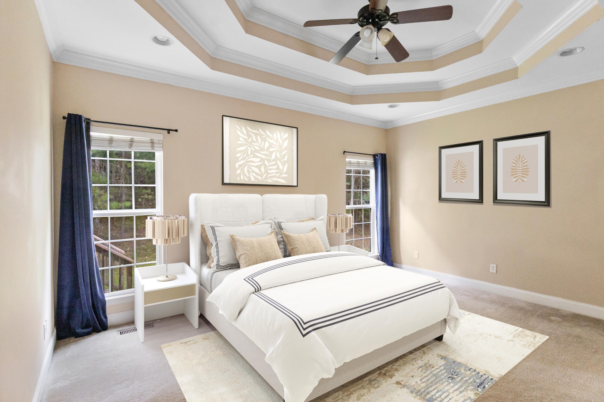 2095 Baggett Road Ringgold, GA 30736 - Photo 10 of 34 a bedroom with a large bed and a window