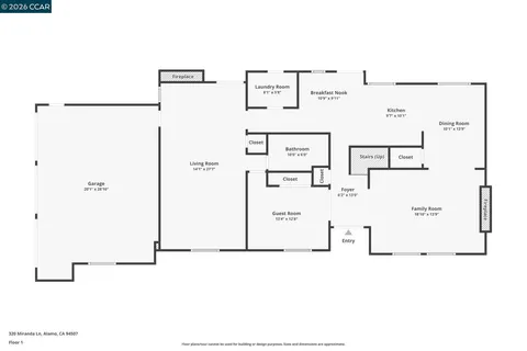 $2,295,000 | 320 Miranda Lane, Alamo, CA 94507