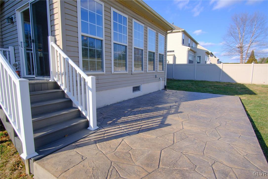 5340 Seip Road Bethlehem, PA 18017 - Photo 43 of 48 Durable stamped concrete patio