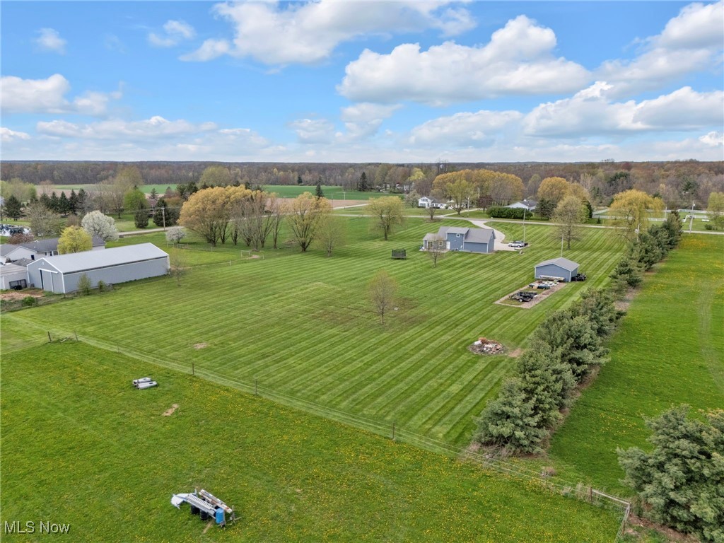 39233 Jones Road Litchfield, OH 44253 - Photo 42 of 46 Aerial view with a rural view