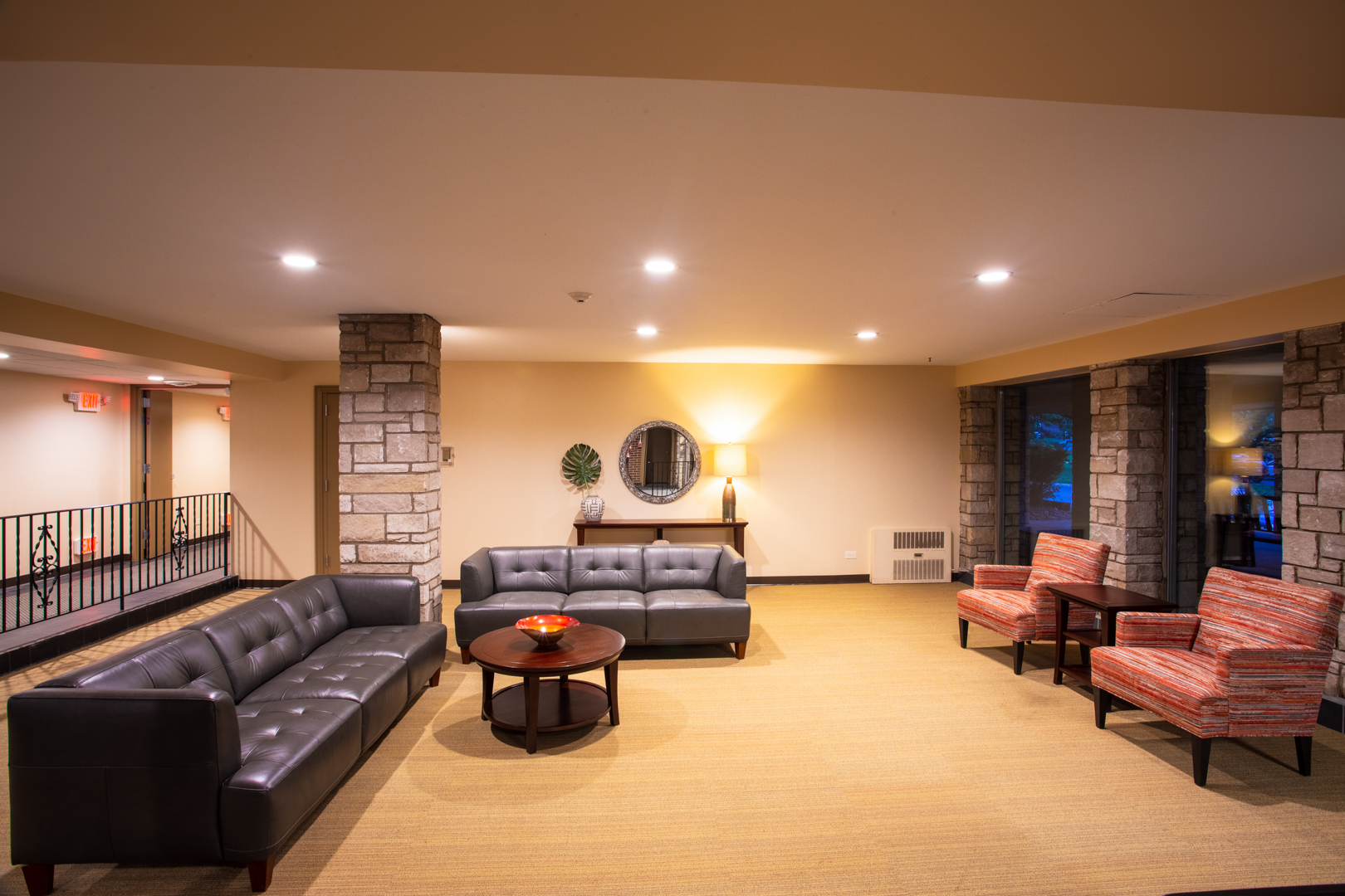 2400 Archbury Lane, Unit 1E Park Ridge, IL 60068 - Photo 3 of 18 a living room with furniture and a large window