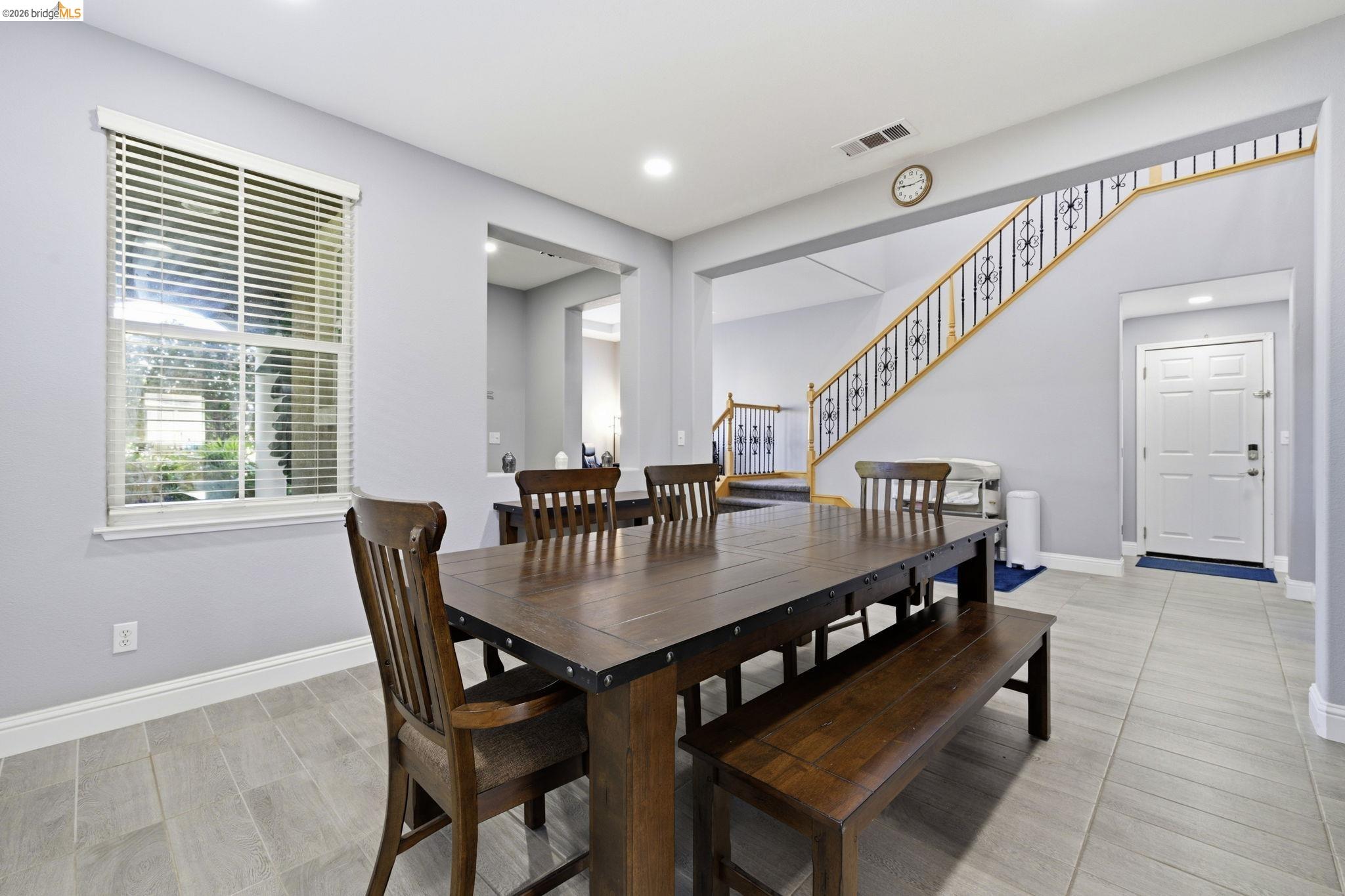 4568 Le Conte Circle Antioch, CA 94531 - Photo 24 of 36 Dining room with stairs and recessed lighting