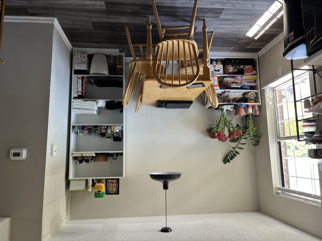 250 Elm Street Clemson, SC 29631 - Photo 7 of 7 A versatile space offering organizational shelving and natural illumination through its window.