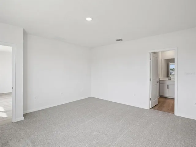 a view of a room with a empty space