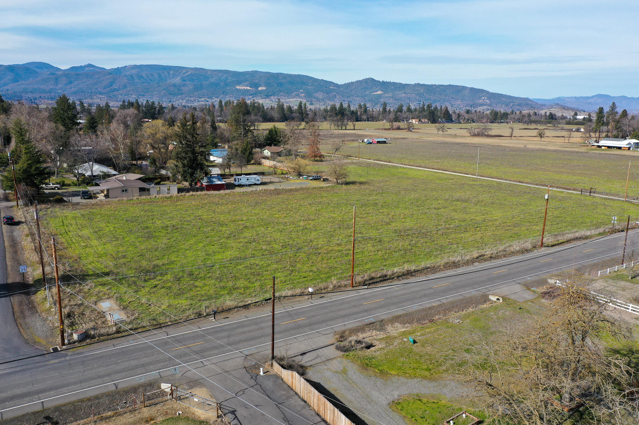 668 Oak Grove Road Medford, OR 97501 - Photo 7 of 14 3.76 acres, zoned EFU, MID rights, utilities to property, septic approval, level with views.