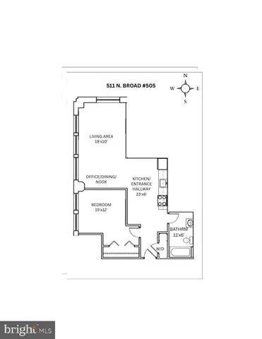 $225,000 | 511 North Broad Street, Unit 505, Philadelphia, PA 19123