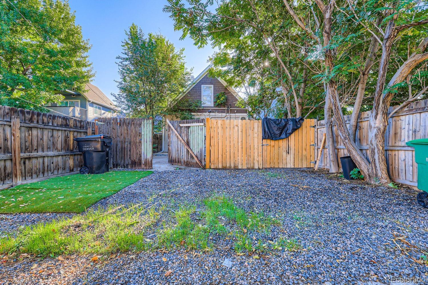 3515 North Williams Street, Unit 3517 Denver, CO 80205 - Photo 29 of 29 a view of backyard with small cabin