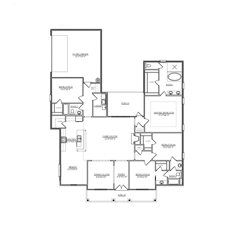 8777 Rosedown Lane Daphne, AL 36526 - Photo 25 of 25 Floor Plan