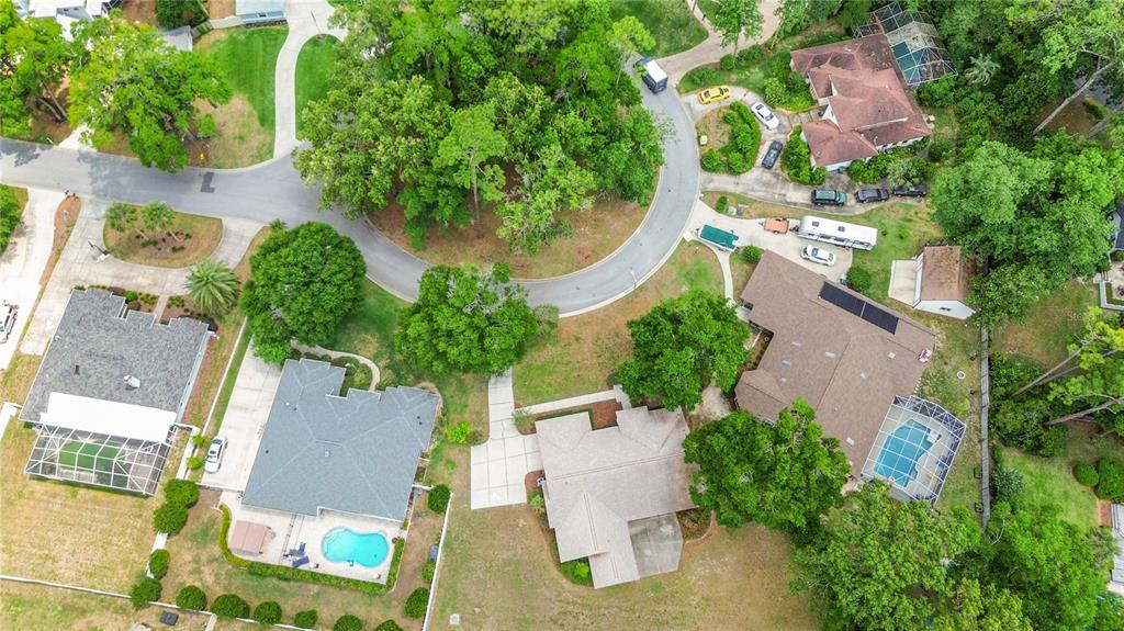 1617 Southeast 29th Terrace Ocala, FL 34471 - Photo 41 of 42 an aerial view of residential houses with outdoor space