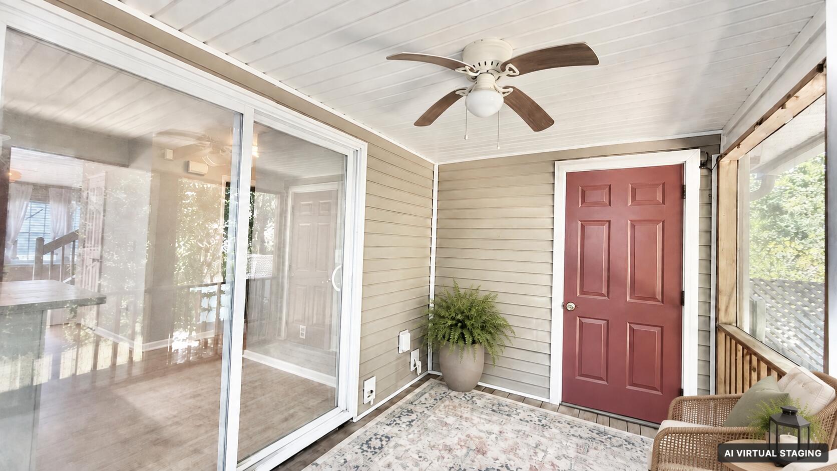 428 Doane Way Wando, SC 29492 - Photo 31 of 35 22 screened porch and storage - Virtuall