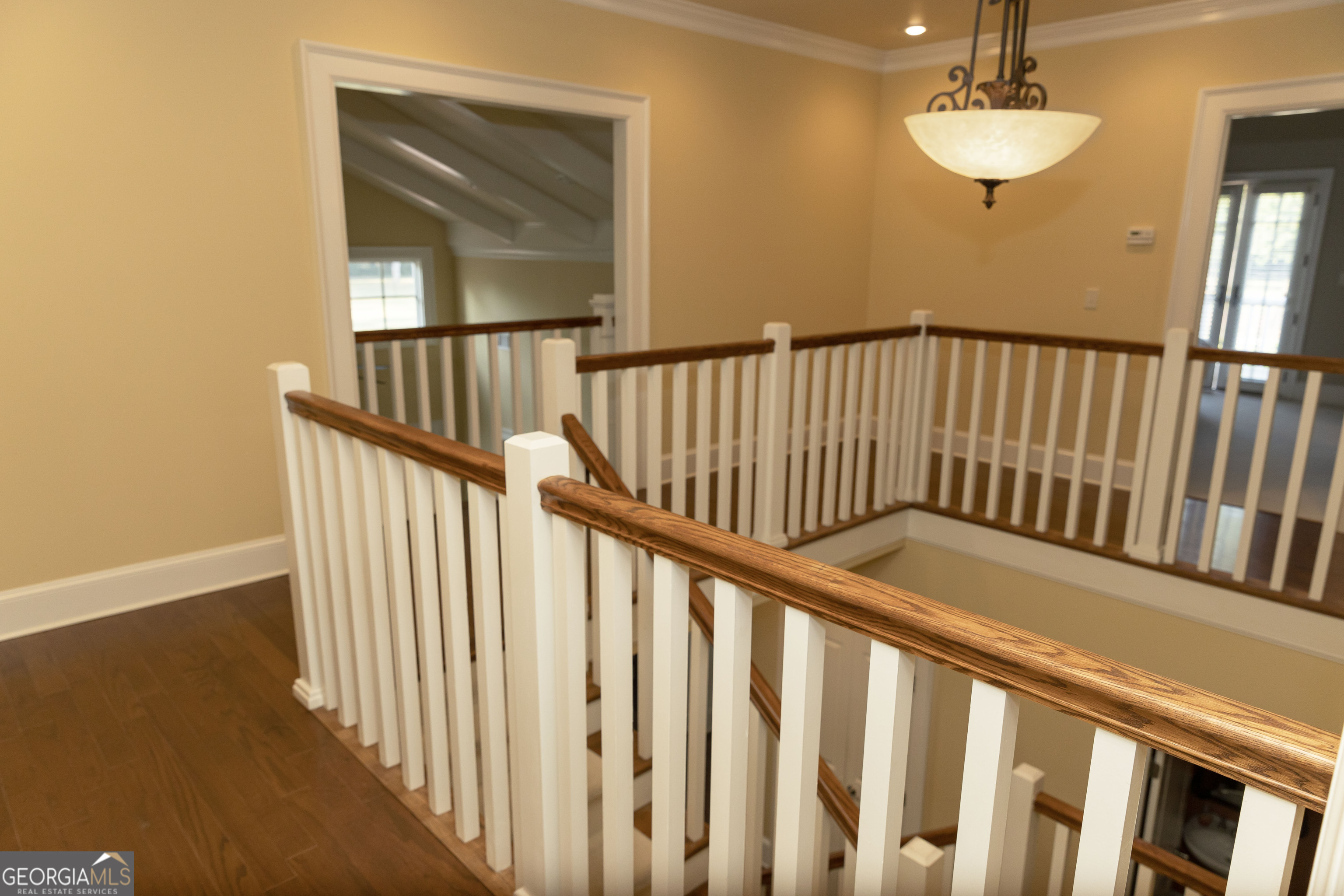 102 Arbors Court Dublin, GA 31021 - Photo 29 of 33 a view of a balcony with wooden floor