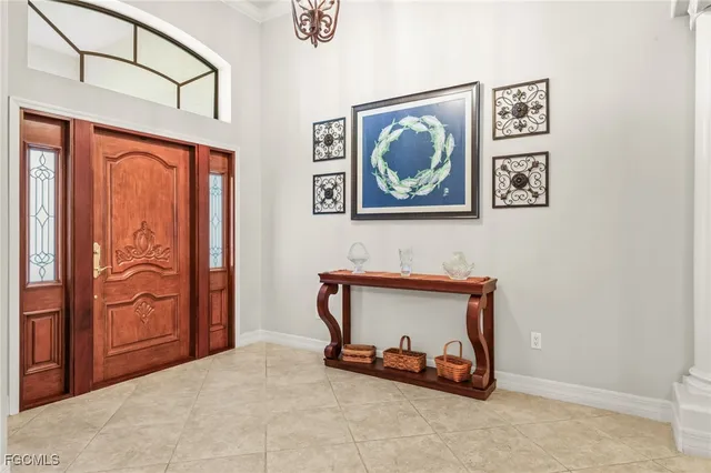 a room with painting and a painting on the wall