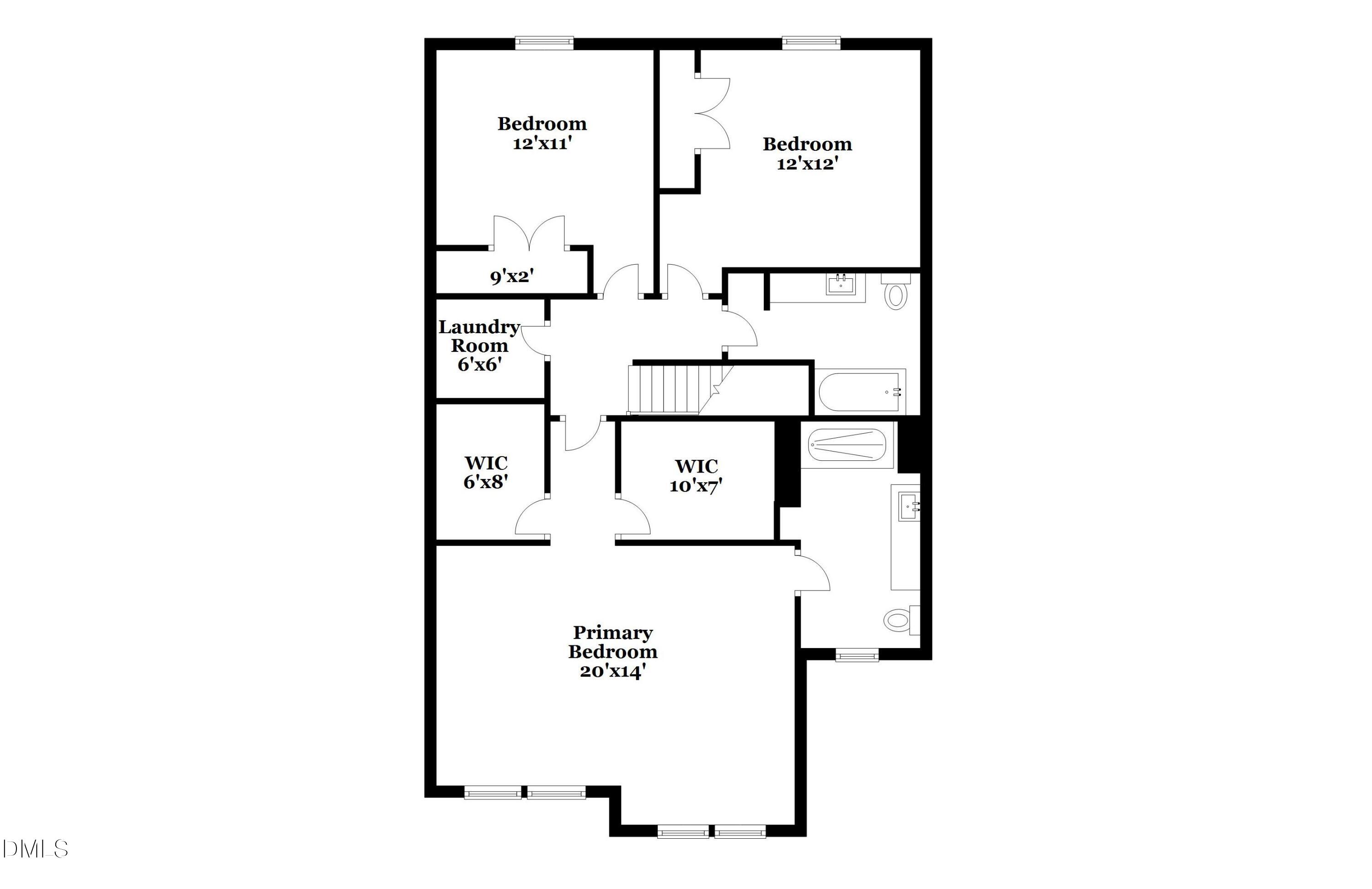 541 Gusty Lane Zebulon, NC 27597 - Photo 17 of 17 a picture of a floor plan