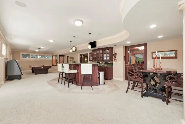a view of livingroom with furniture and wooden floor