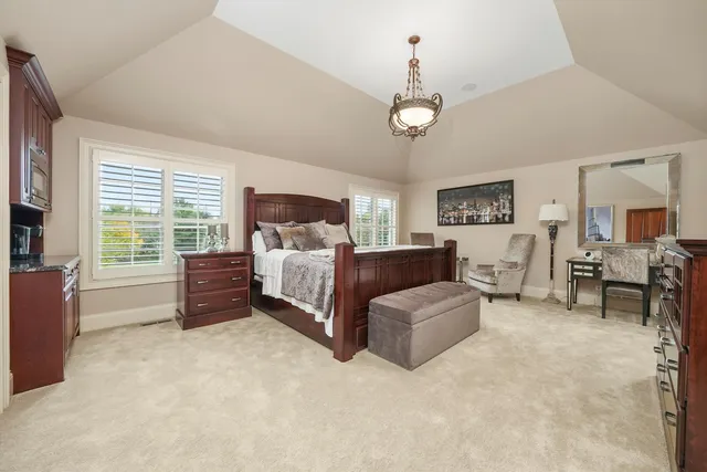 front view of a house with a small yard