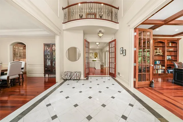 a very nice looking room with a large window