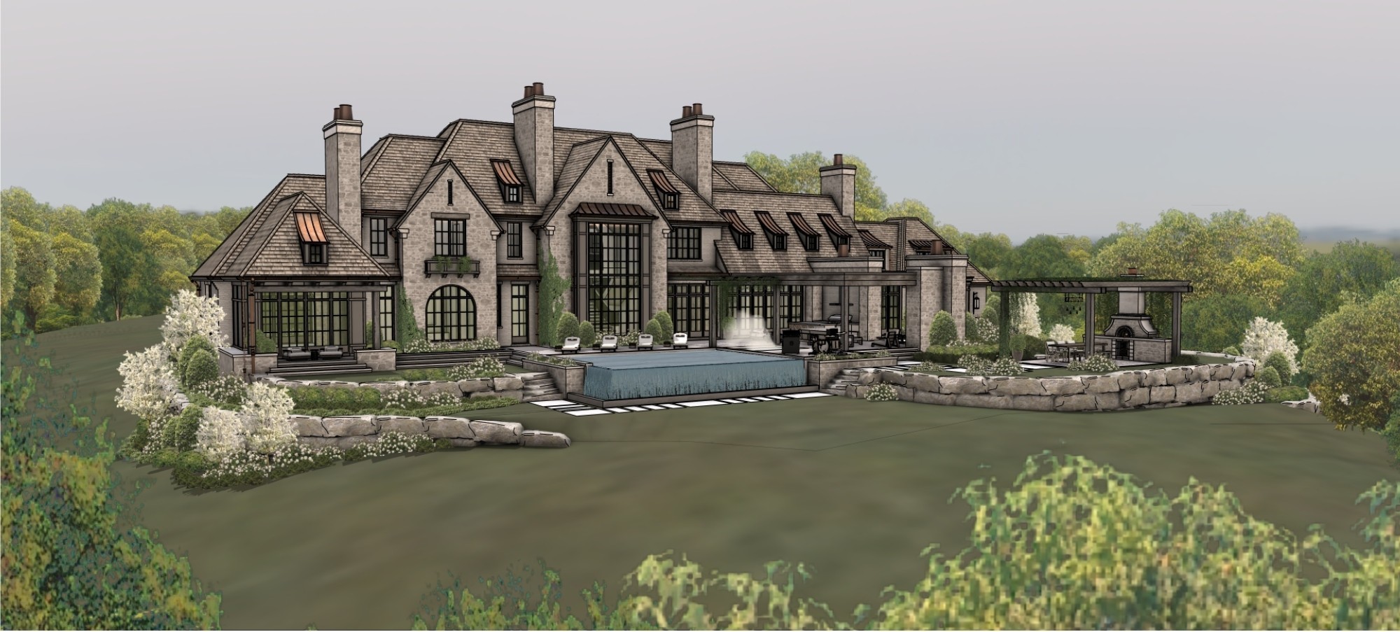 3148 Blazer Road Franklin, TN 37064 - Photo 42 of 67 a view of a house with lake view