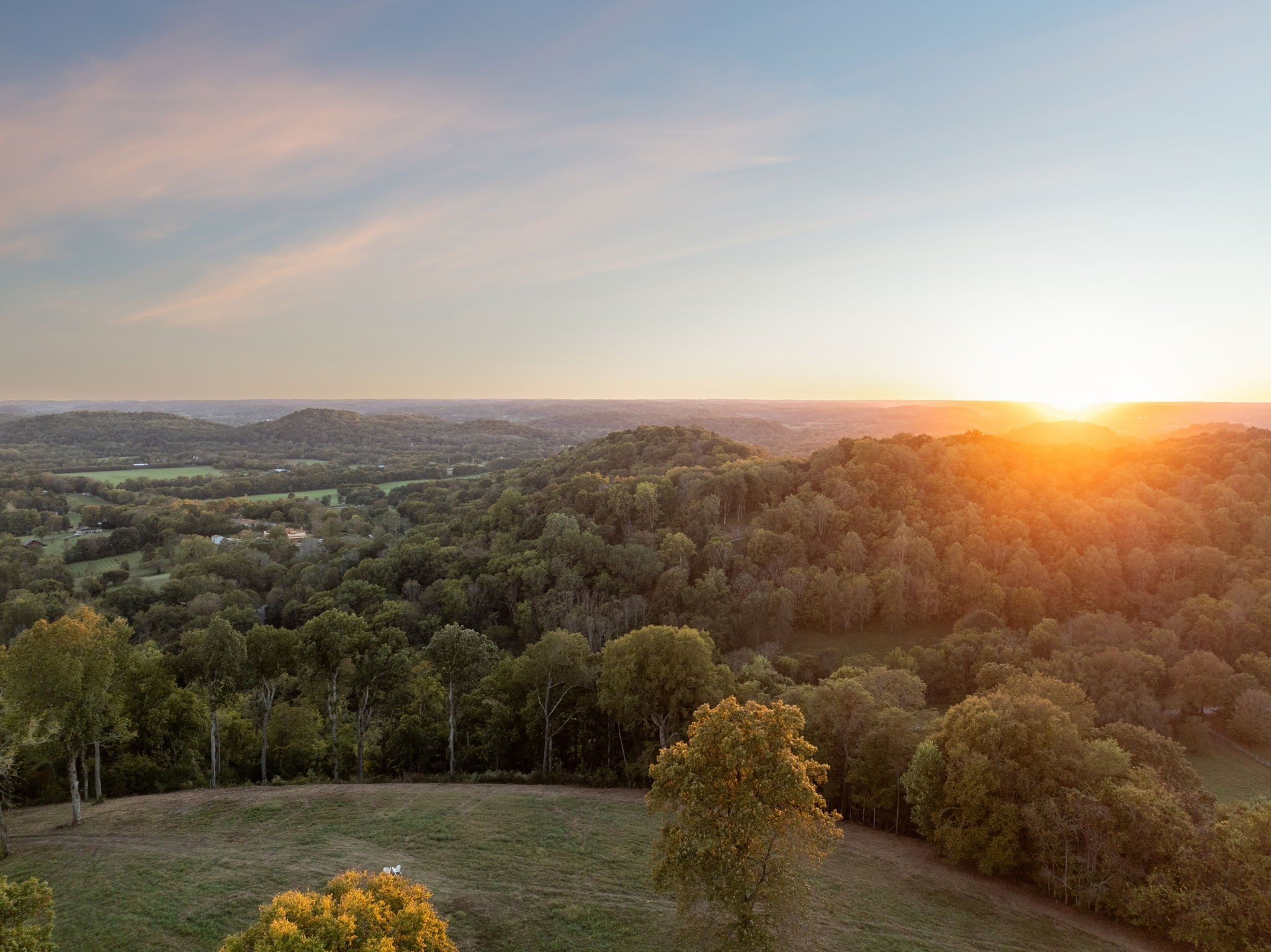3148 Blazer Road Franklin, TN 37064 - Photo 5 of 67 an aerial view of houses covered in trees