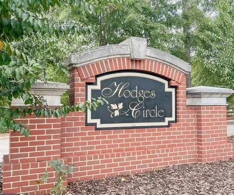 a sign on the side of a building