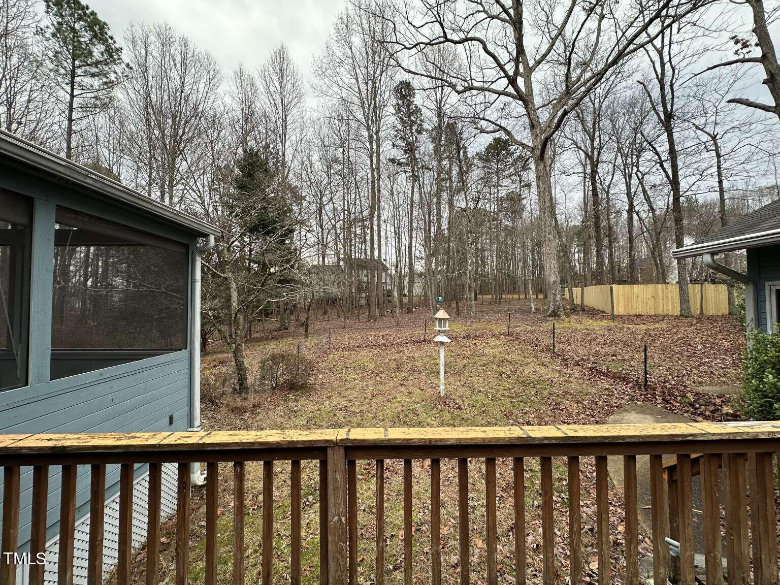 2833 Fox Drive Durham, NC 27712 - Photo 23 of 25 a view of backyard with green space
