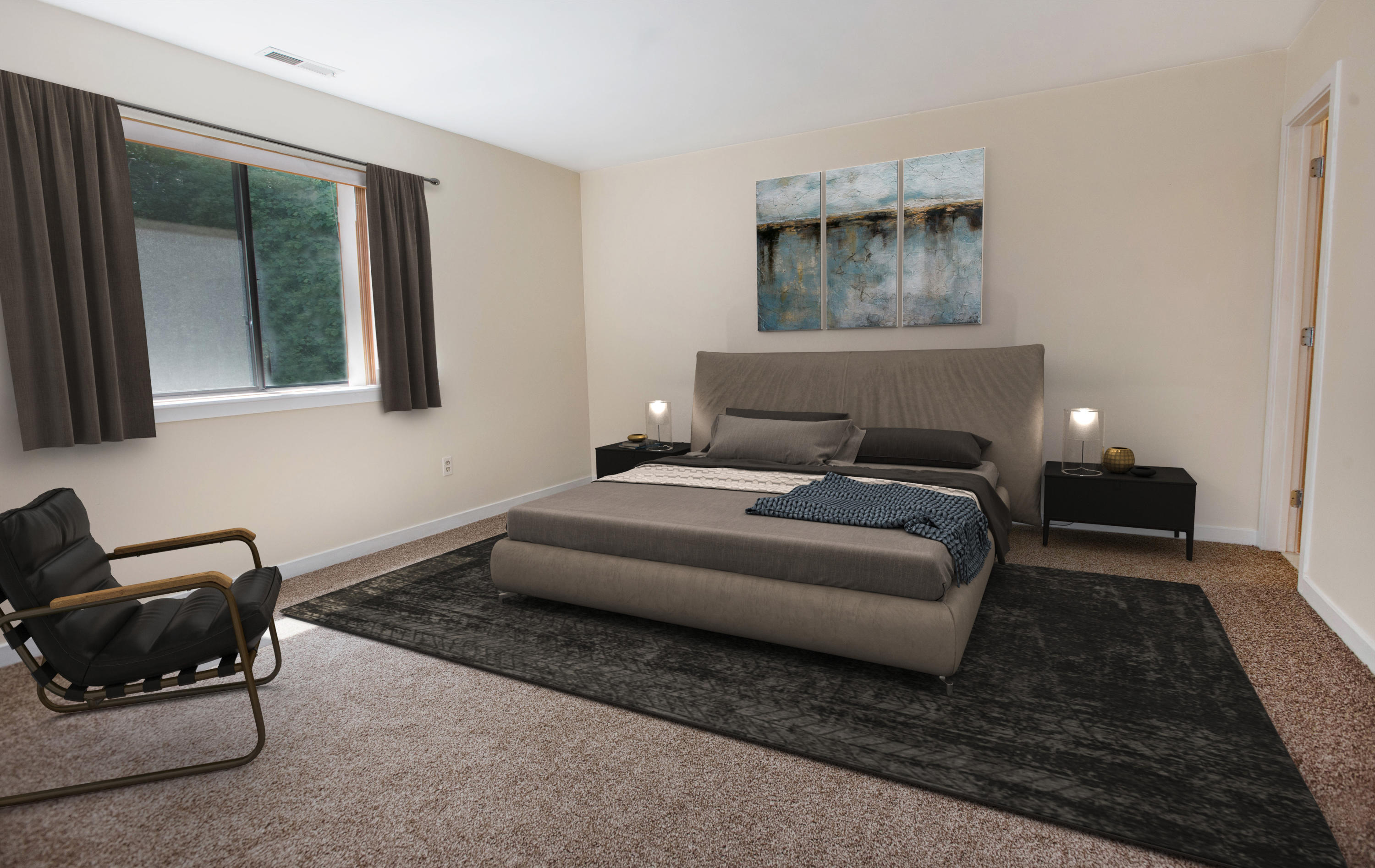 300 Flax Hill Road, Unit 6 Norwalk, CT 06854 - Photo 10 of 18 a bedroom with a bed and a window