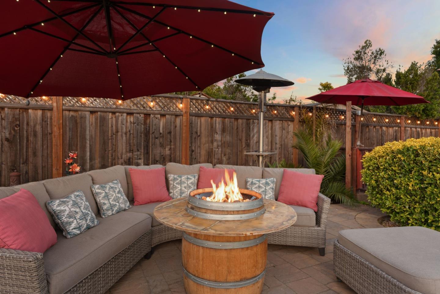 2732 Estates Drive Aptos, CA 95003 - Photo 40 of 63 a outdoor space with patio couch and umbrella