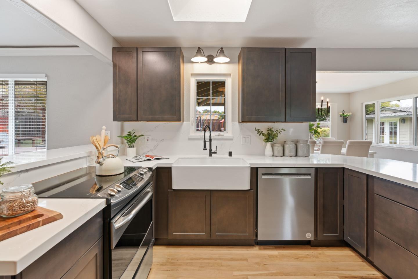 2732 Estates Drive Aptos, CA 95003 - Photo 8 of 63 a kitchen with a sink stove and cabinets