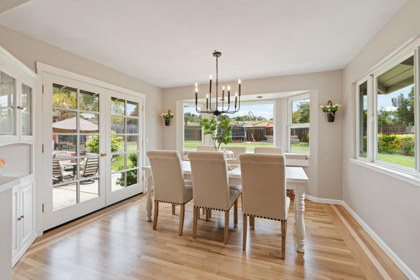 2732 Estates Drive Aptos, CA 95003 - Photo 10 of 63 a dining room with furniture window wooden floor