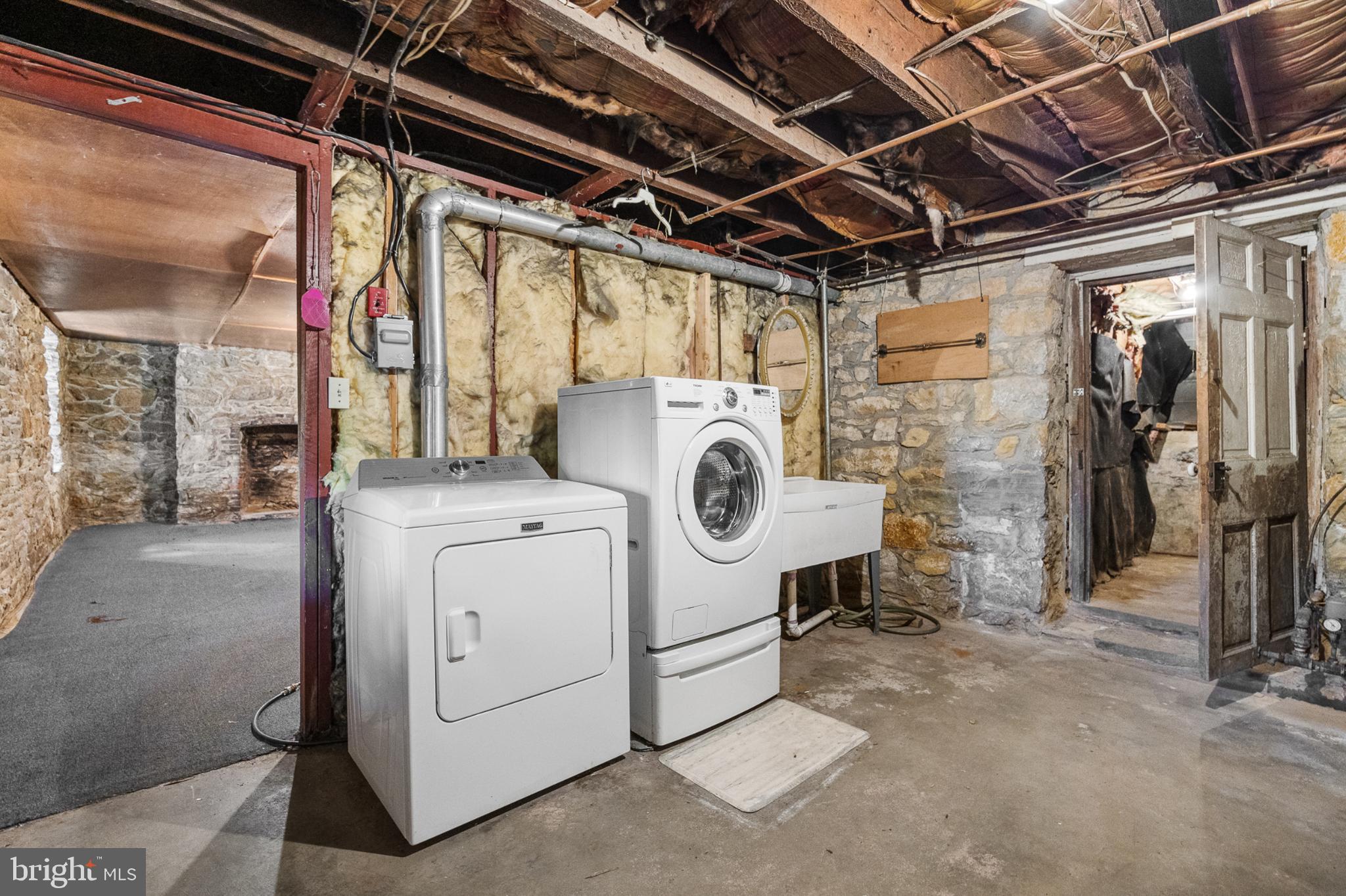 4071 Kabletown Road Charles Town, WV 25414 - Photo 25 of 29 a utility room with dryer and washer
