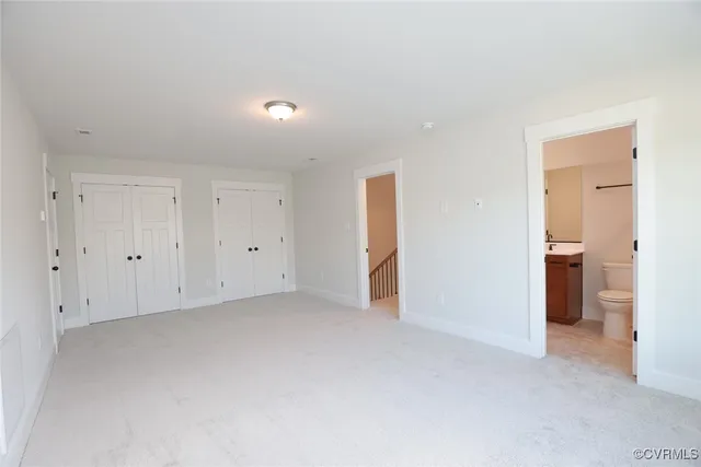 a view of empty room