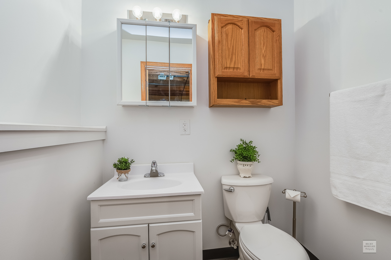 1860 Nottingham Drive Aurora, IL 60505 - Photo 7 of 22 a bathroom with a sink a toilet and mirror