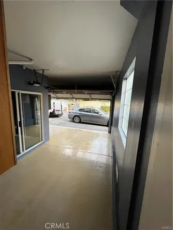 a view of car garage