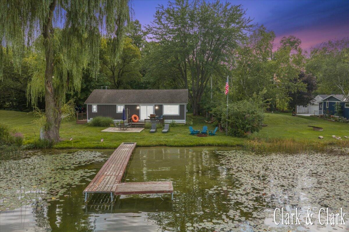 13300 West Stanton Road Trufant, MI 49347 - Photo 33 of 35 04-DRONE 01A TWILIGHT