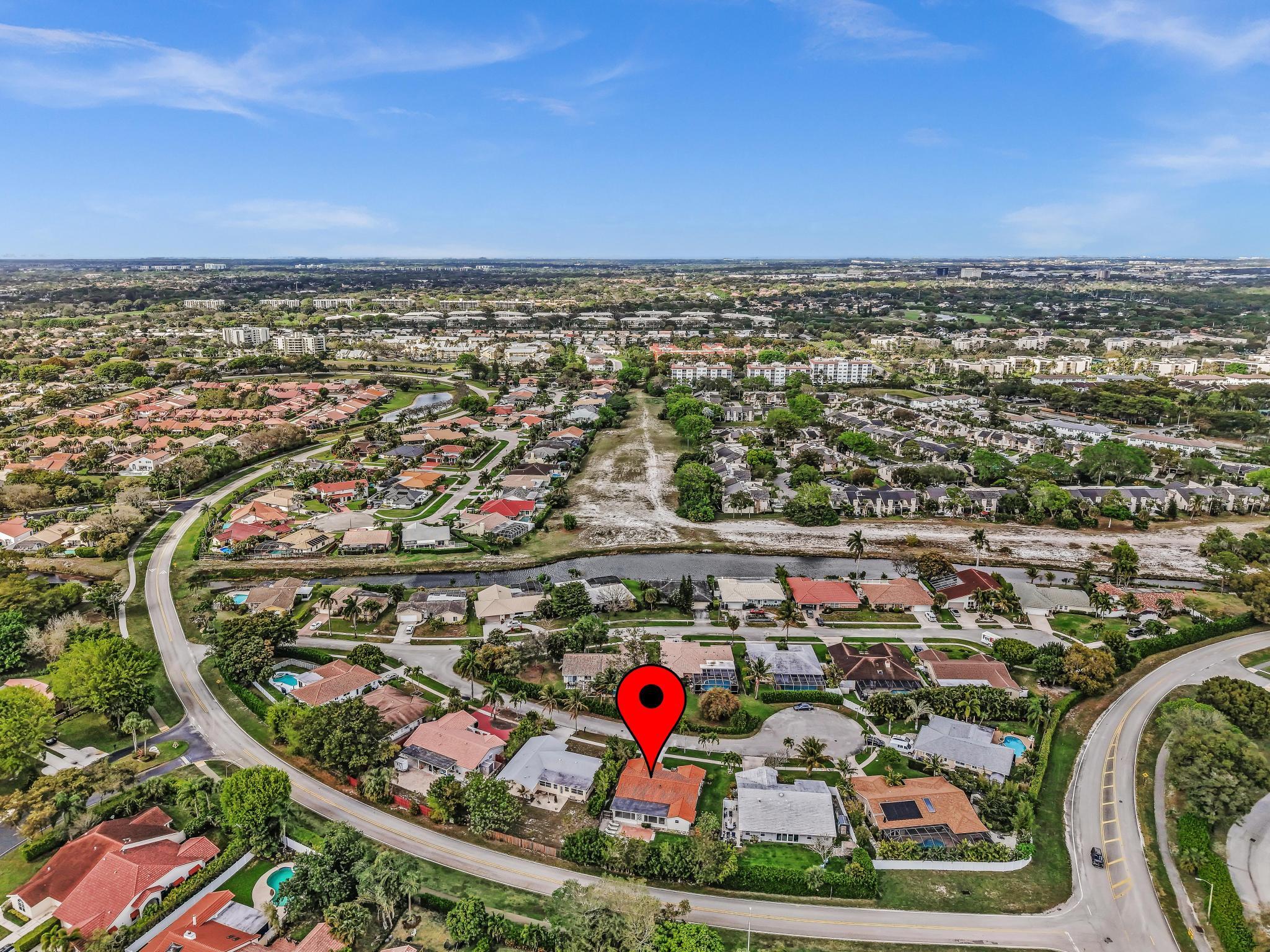 6144 Royal Lytham Drive Boca Raton, FL 33433 - Photo 65 of 70 an aerial view of a city
