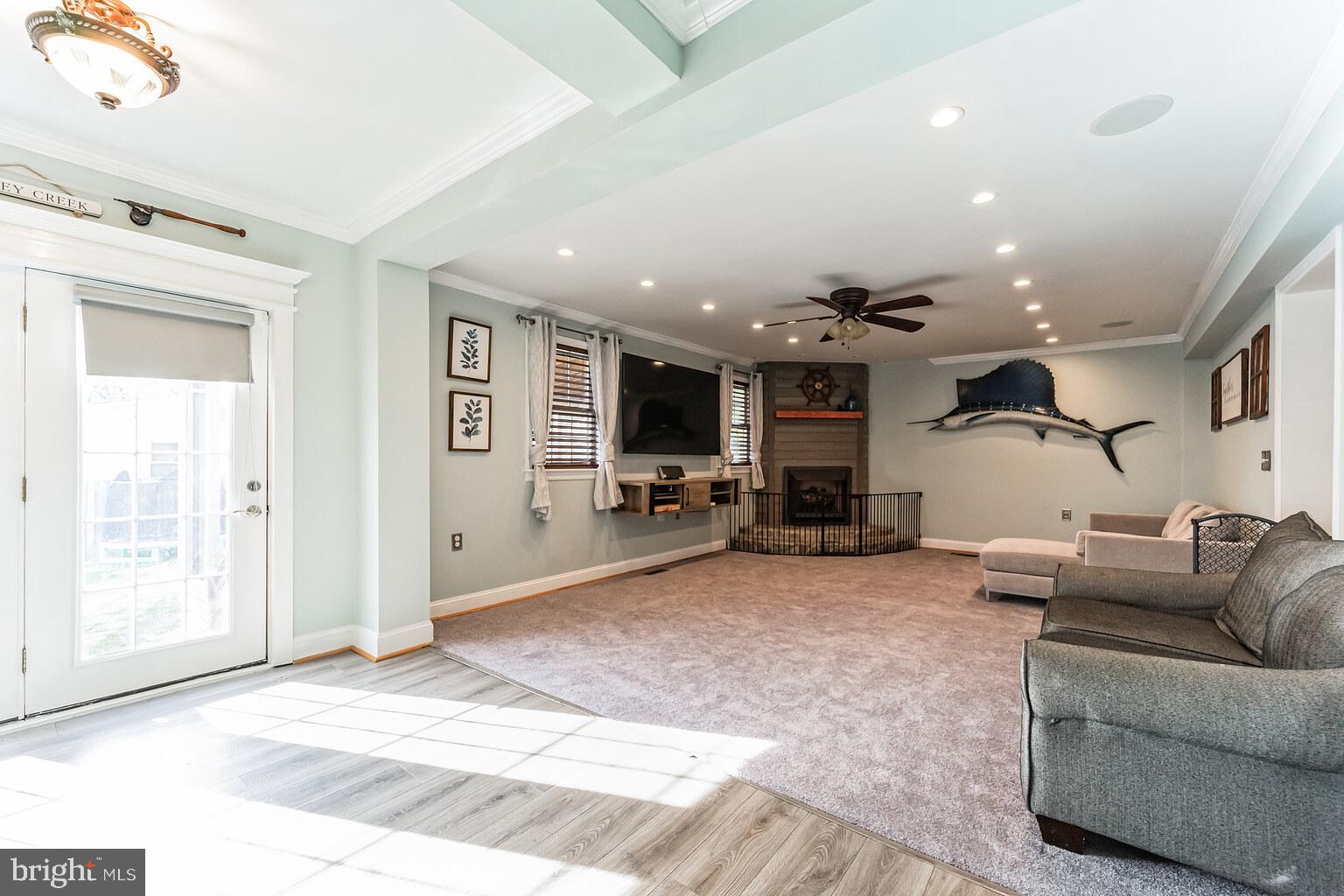 8110 Highpoint Road Clearwater Beach, MD 21226 - Photo 12 of 57 New Recessed Lighting and Light Fictures