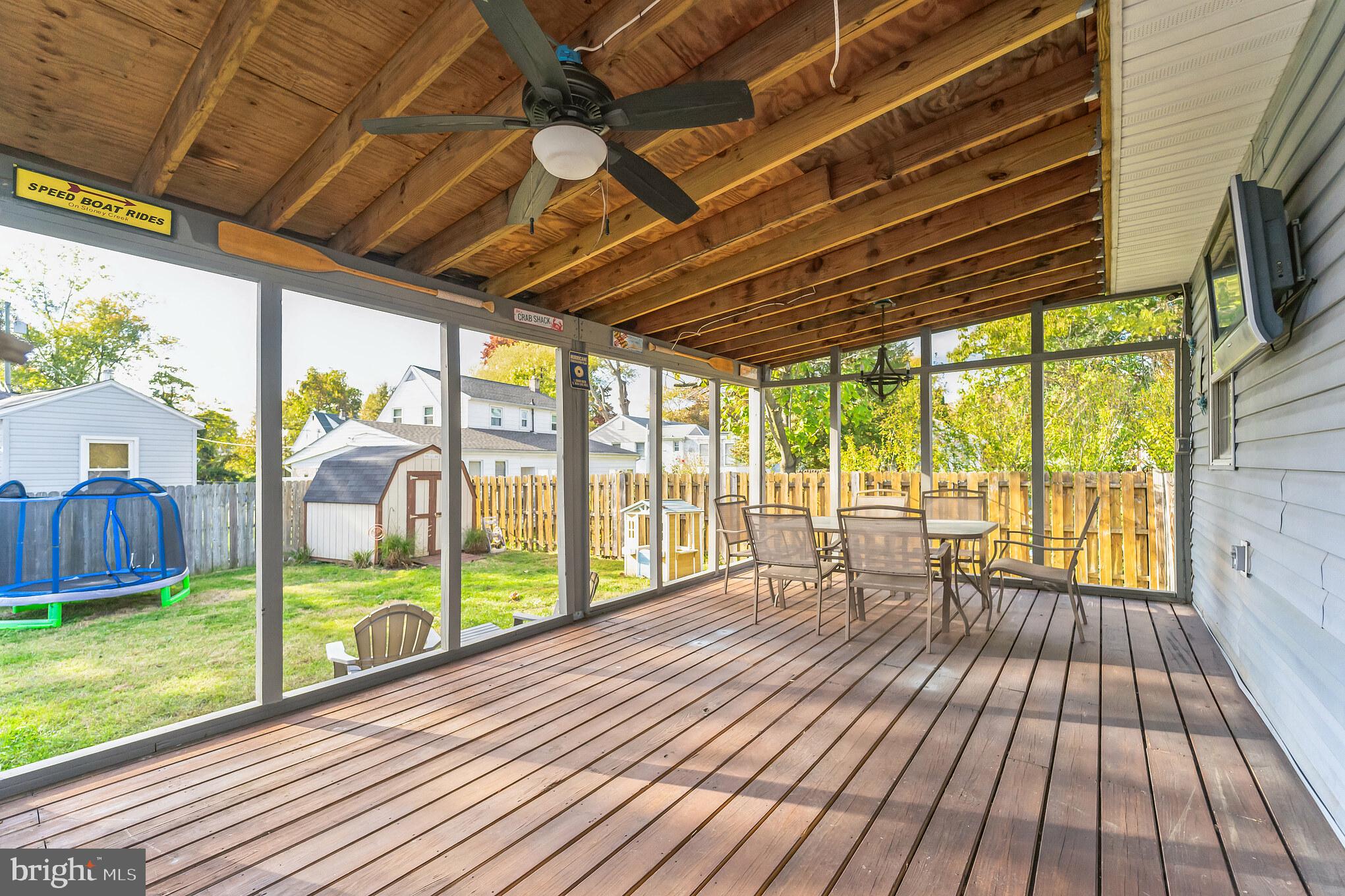 8110 Highpoint Road Clearwater Beach, MD 21226 - Photo 26 of 57 Ceiling Fan & New Screens Installed