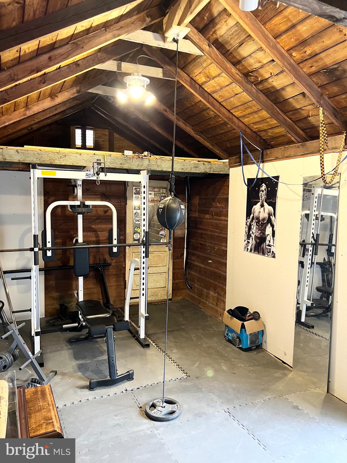 8110 Highpoint Road Clearwater Beach, MD 21226 - Photo 35 of 57 Gym/Extra Storage Space