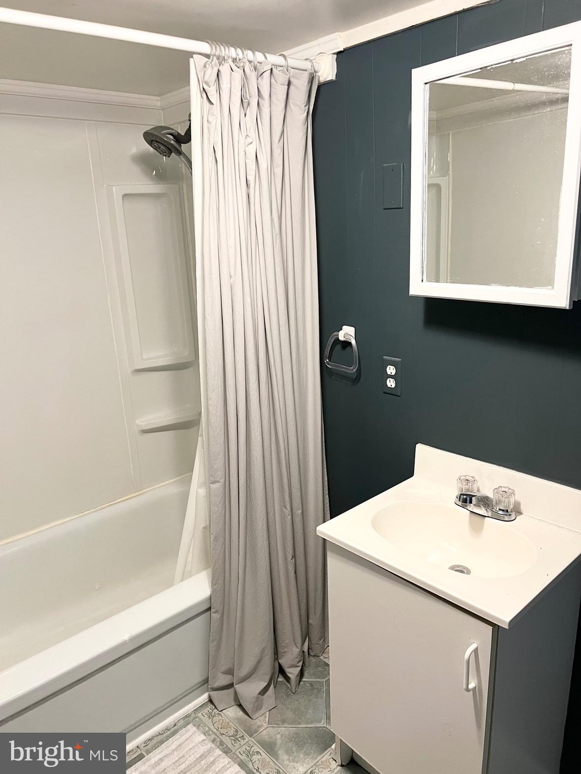 8110 Highpoint Road Clearwater Beach, MD 21226 - Photo 46 of 57 FULL Hall Bathroom-
Freshly Painted