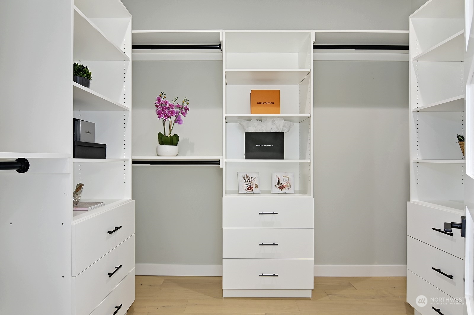 2707 South Ferdinand Street Seattle, WA 98108 - Photo 9 of 38 wooden floor with white cabinets and window