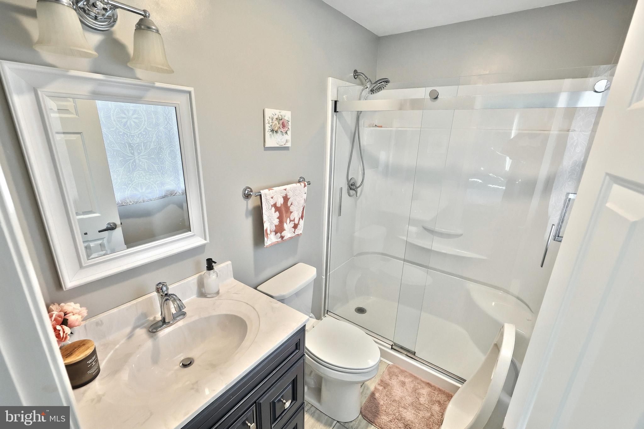 4877 Battlehill Road Brogue, PA 17309 - Photo 26 of 49 a bathroom with a sink toilet and shower
