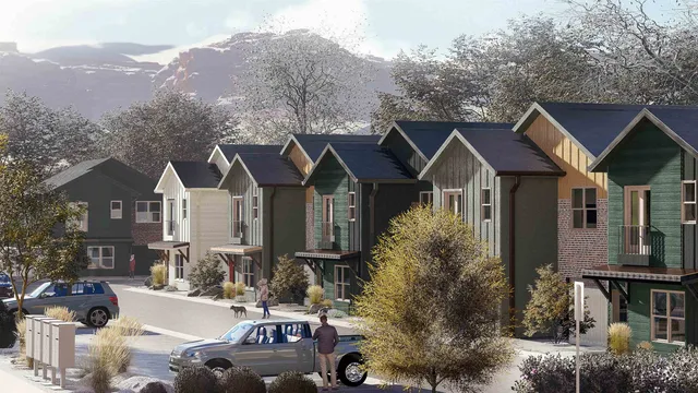 a house view with a outdoor space