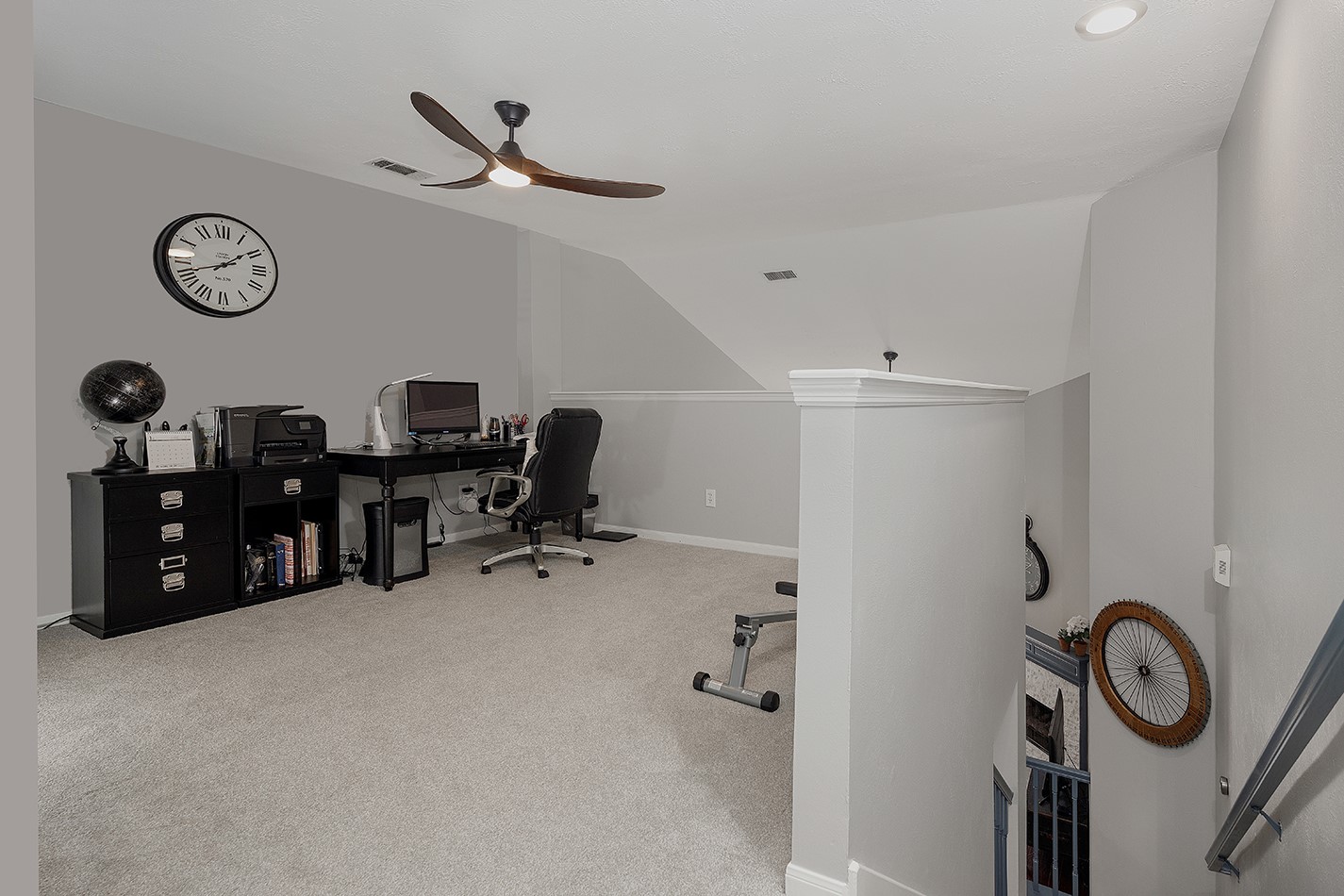 110 Wintergreen Trail The Woodlands, TX 77382 - Photo 25 of 32 a view of a workspace with furniture